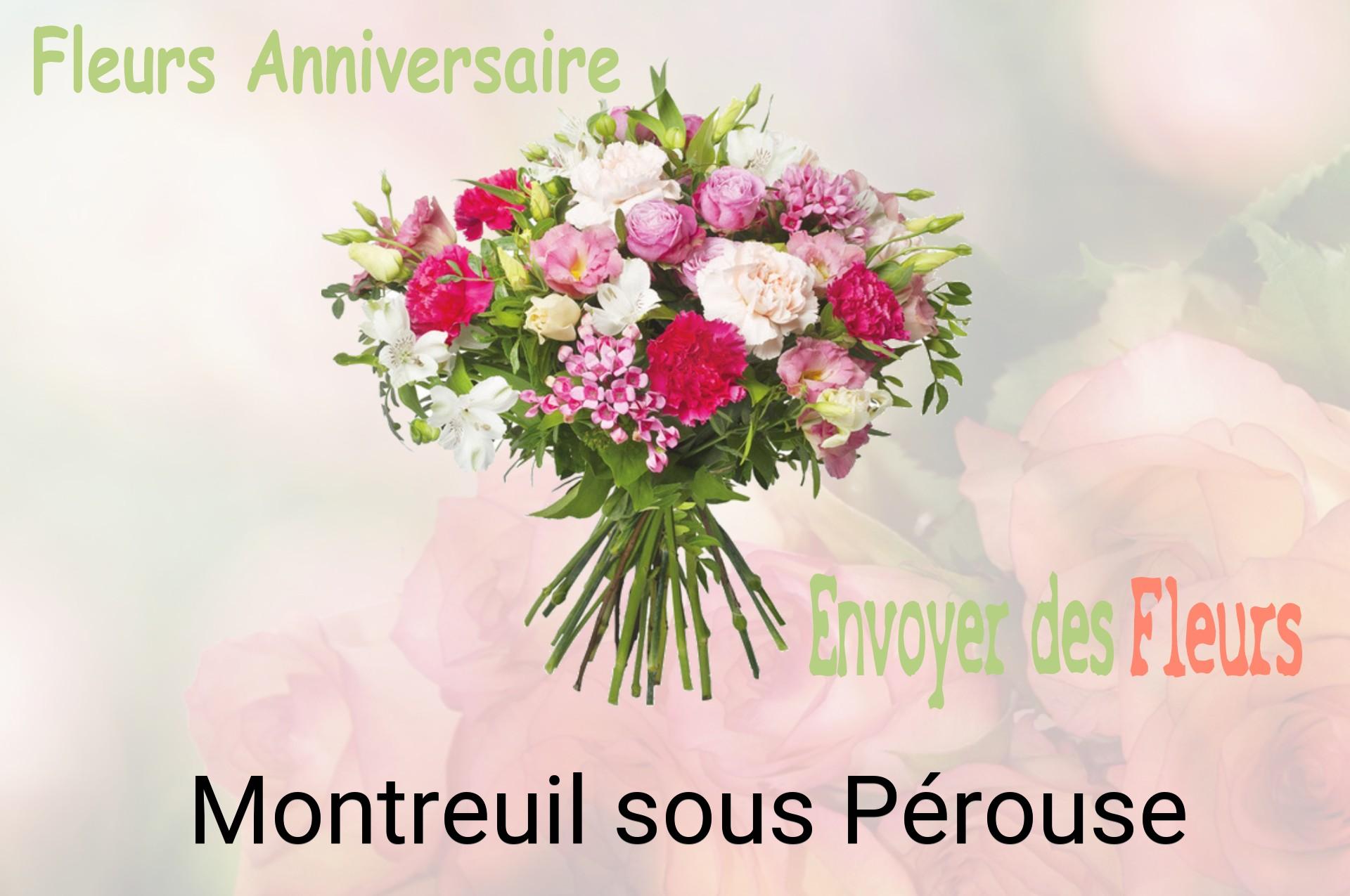 Bouquet de fleurs d’anniversaire livré à Montreuil-sous-Pérouse